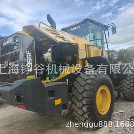 Used SDLG 956L，国道改扩建碎石转运摊铺补给作业