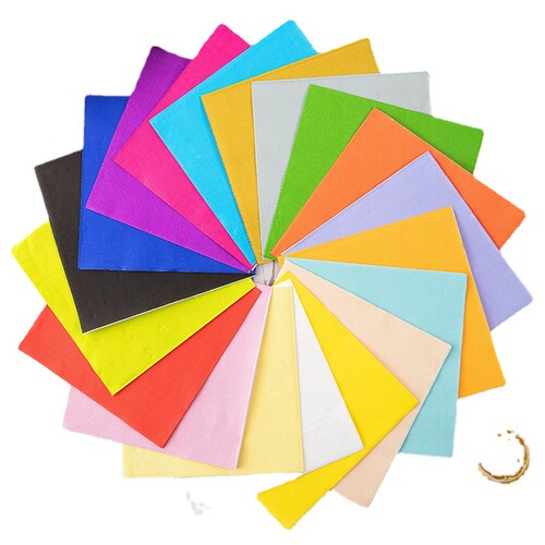 Jiapai solid color napkins party western restaurant supplies paper decoration multi-color square tissue paper factory direct sales printing wholesale