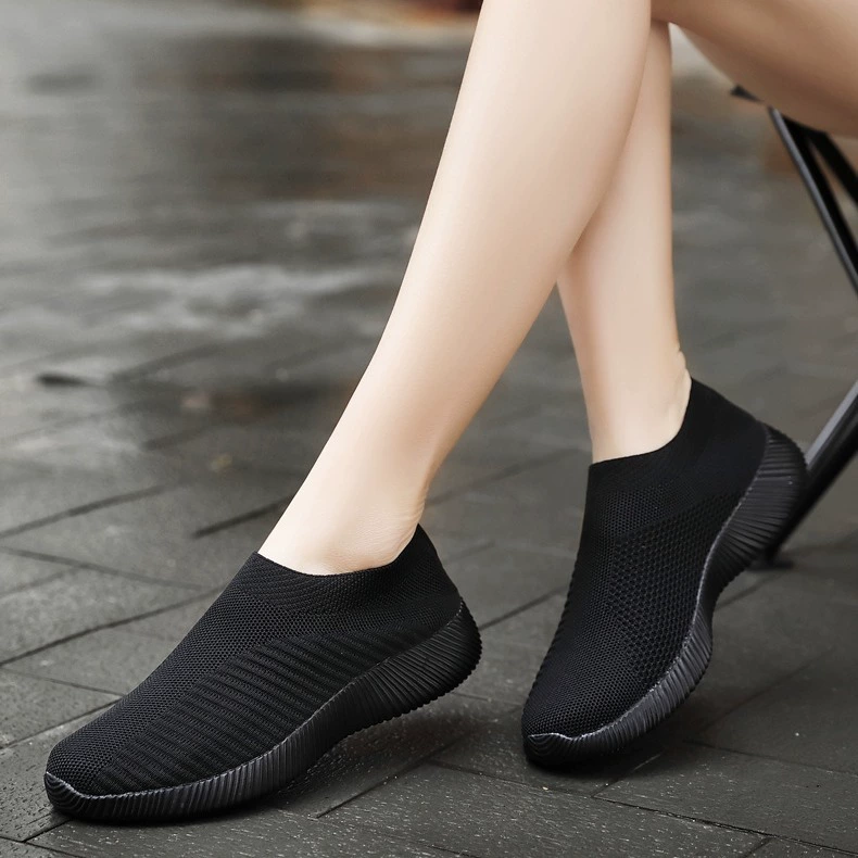 Трансграничные осенние новые сетчатые туфли для родителей и детей для женщин, летние студенческие корейские версии, универсальные повседневные туфли на плоской подошве, один шаг