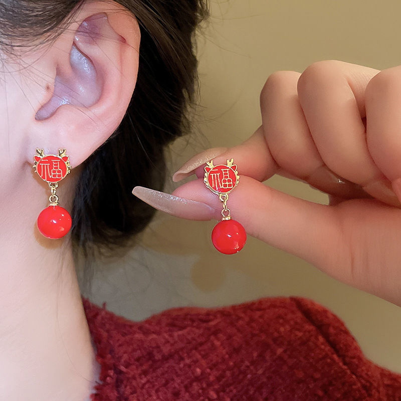 Aguja de plata, arco de circón, pendientes geométricos de perlas, pendientes de diseño de temperamento de nicho, pendientes de lujo ligero, pendientes de alta gama, mujeres