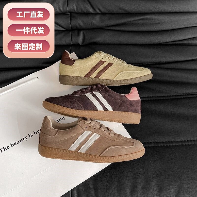 Версия из воловьей кожи, матовая натуральная кожа, моральные тренировочные туфли, женские туфли на плоской подошве, новинка 2025 года, универсальная повседневная спортивная обувь, кроссовки Forrest Gump на мягкой подошве