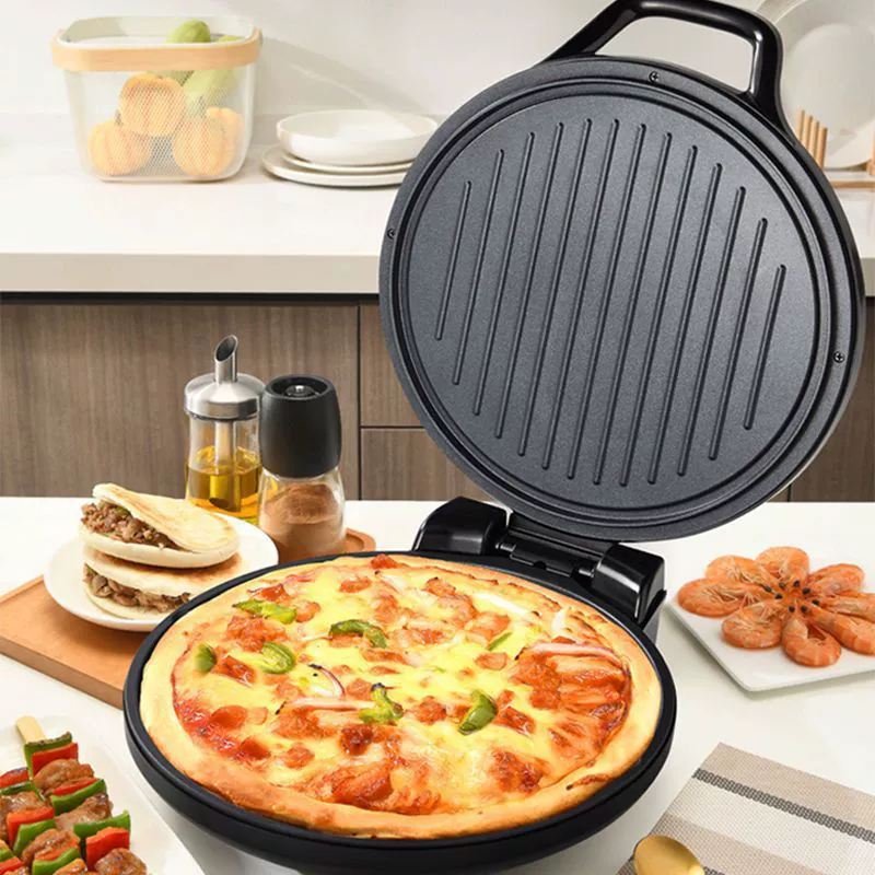 Factory Direct Selling Electric Bread Pancake Pot Pot Pot Pot Booth Booth Bald Feds Full -automatic Temperature -Control Porter Machine Home Pancake
