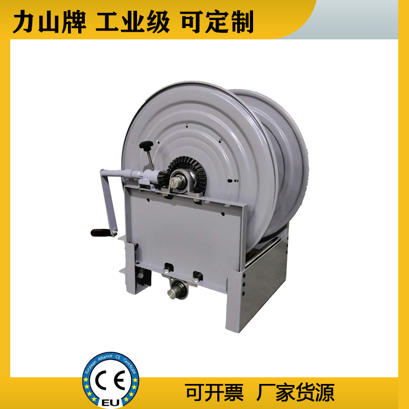 大型手动盘管器电缆卷盘自动电缆光纤信号卷筒防爆煤矿电缆卷管器