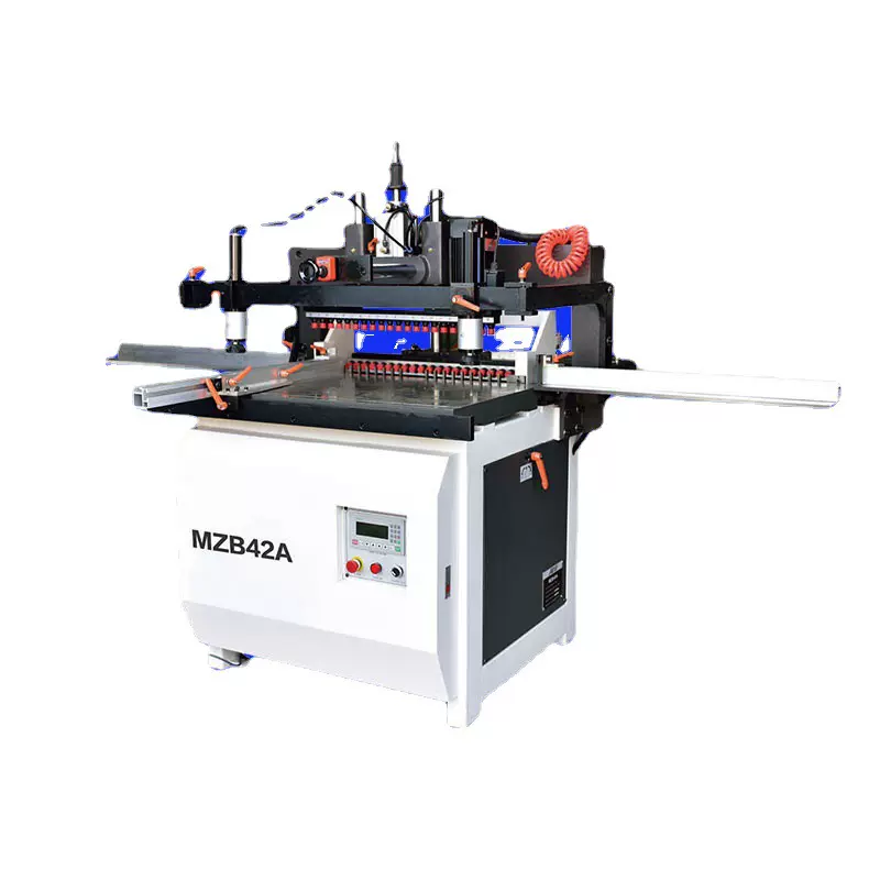 板式家具设备打孔木工双排钻操作视频出口款数控