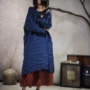 春夏宽松手工文艺长袍