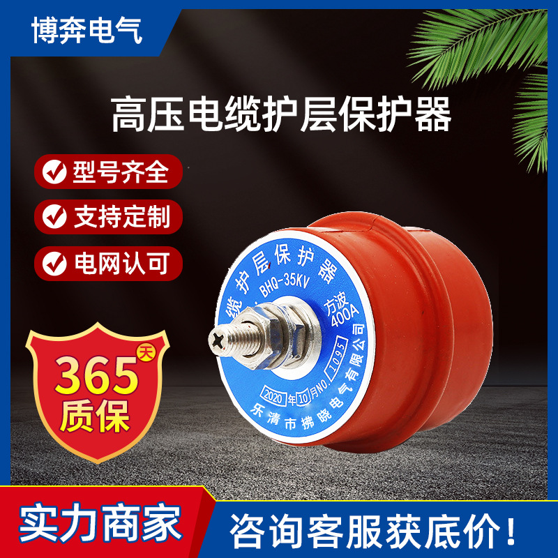 Lhq/Bhq Cable Guard Protector 6-10-27.5-35-110-220Kv Metal Grounding Box for Railway