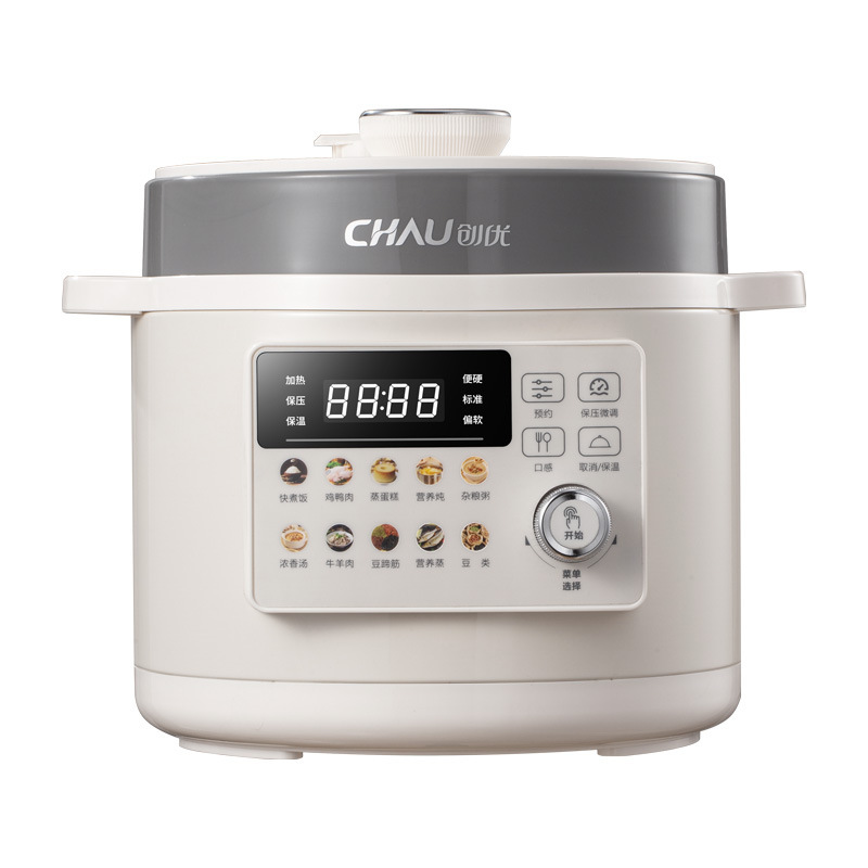 CHAU Chuangyou 電気圧力鍋家庭用 5L 大容量炊飯器圧力鍋 2-4 家庭用多機能|undefined