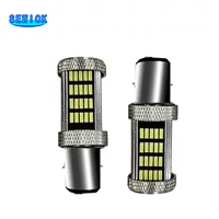 Автомобильные светодиодные стоп-сигналы 1157 1156 4014 92SMD 7440 BAY15D огни поворот заднего хода