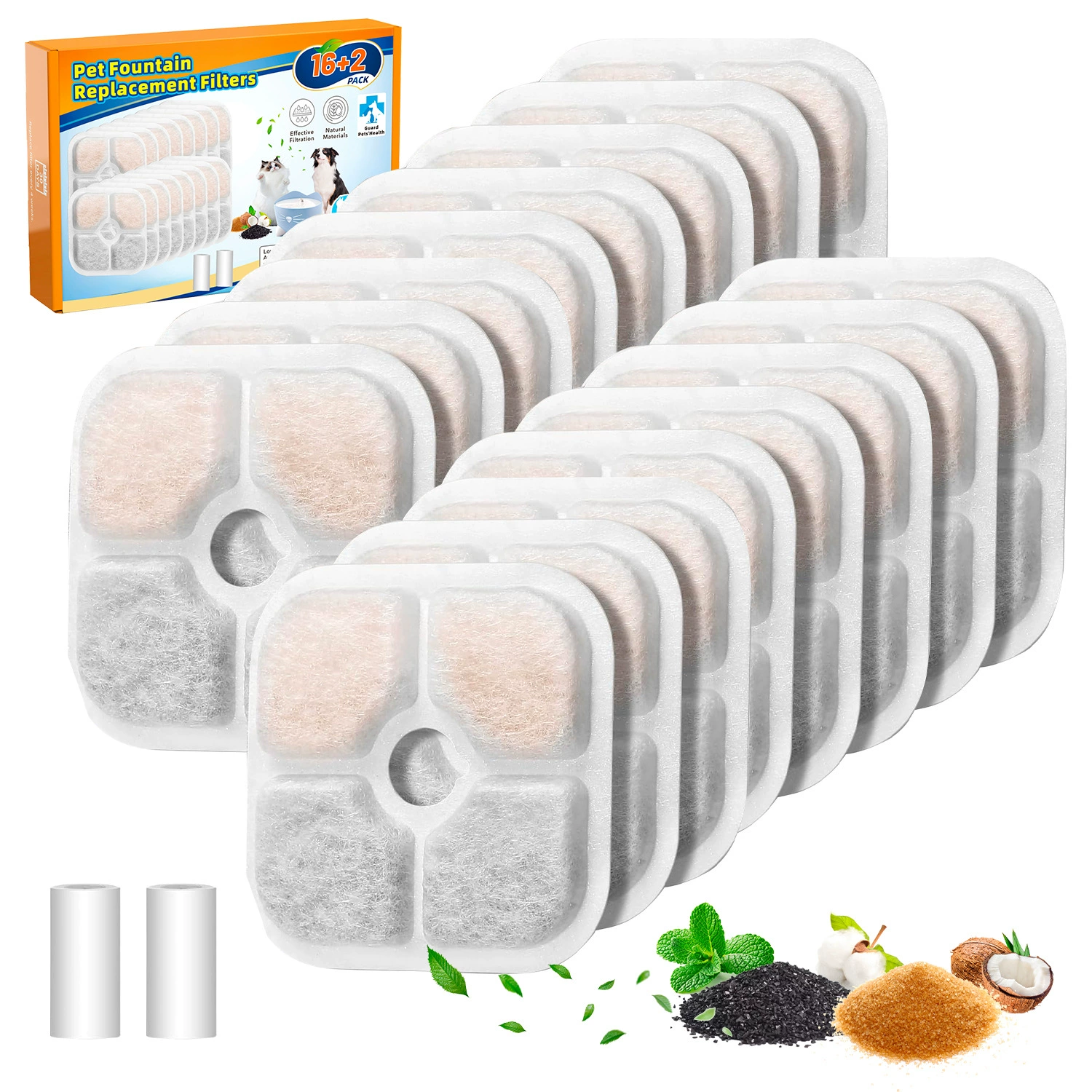 Amazon Горячая продажа питьевой воды для домашних животных Фильтр для кошек и собак