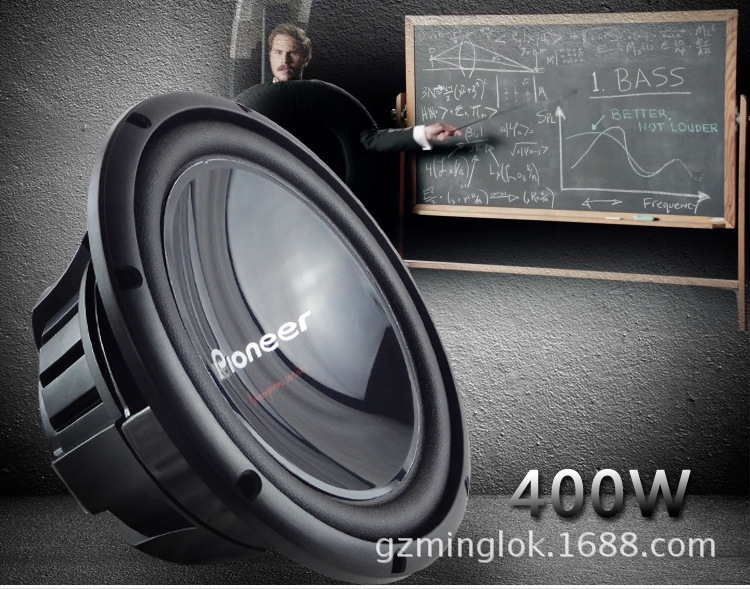 Brand new car audio speaker japan TS-W309D4 12-inch pure bass speaker subwoofer dual voice coil speaker