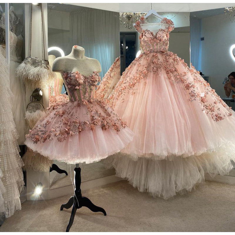 主持人艺考演出晚礼服2023新款新娘结婚敬酒服奢华显瘦独唱蓬蓬裙