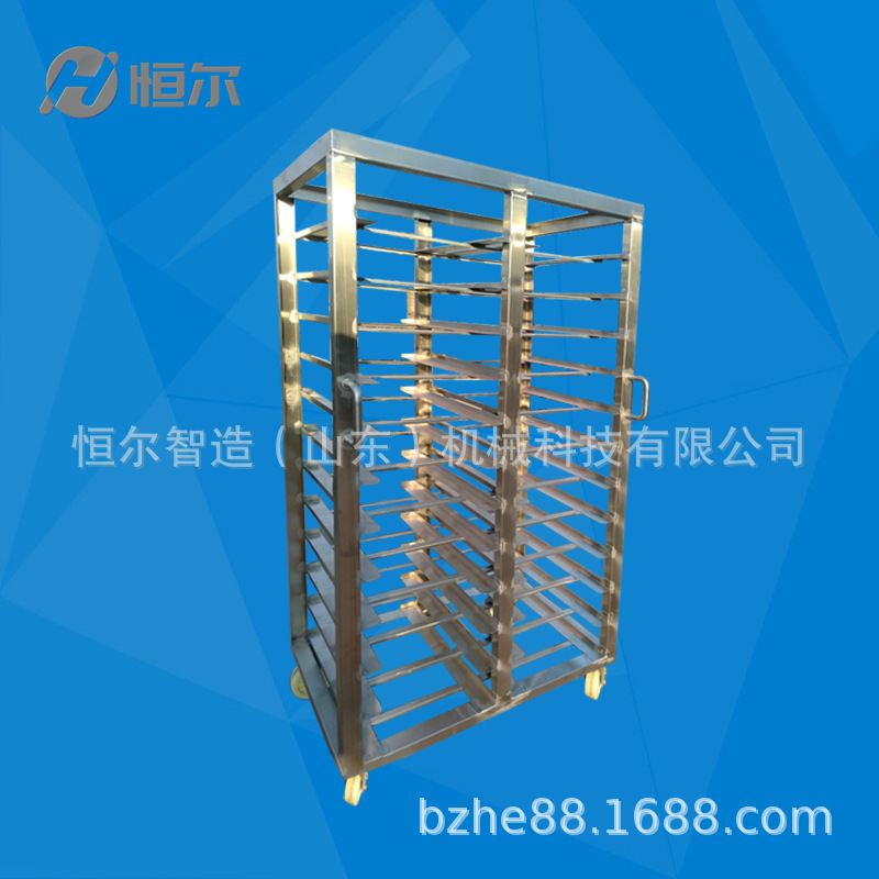不锈钢烤盘架子车烘干箱 烘干蒸煮手推车 大量供应不锈钢速冻驾车