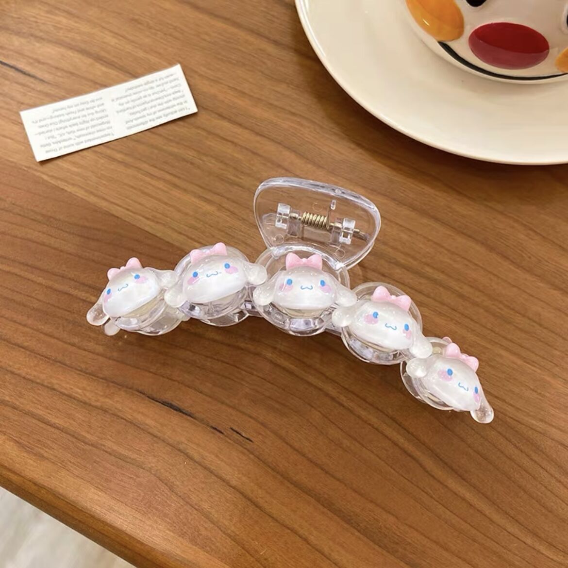 Fine flash Sanrio pinza meildi de las mujeres de nuevo horquilla lindo elegante nueva chica no duele el pelo clip de tiburón