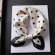 100% Silk Mulberry Silk Scarf Small Square Scarf Women's All-match New Style Fashion Scarf High-end Autumn and Winter Scarf