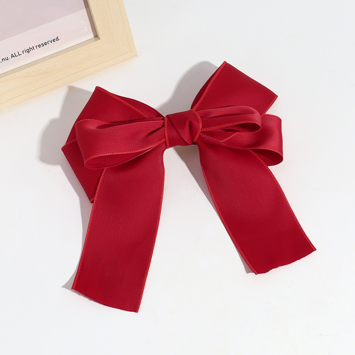 Sweet Bow Knot Polyester Hair Clip display picture 1