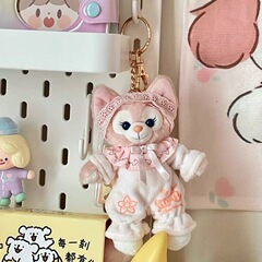 寝間着ベイキュアリーナベル寝間着ペンダントぬいぐるみキーホルダーカップル用バッグ寝間着飾り