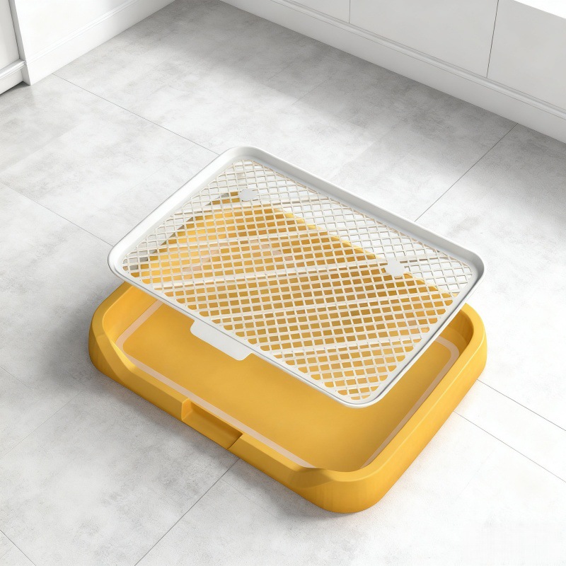 Inodoro para perros grandes columnas de limpieza fácil para mascotas inodoro para perros pequeños y medianos a prueba de salpicaduras urinando inodoro para perros