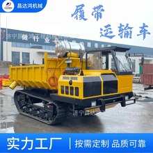 履带运输车厂家直供 工程农用全地形自卸爬坡运料机 爬山虎运输车