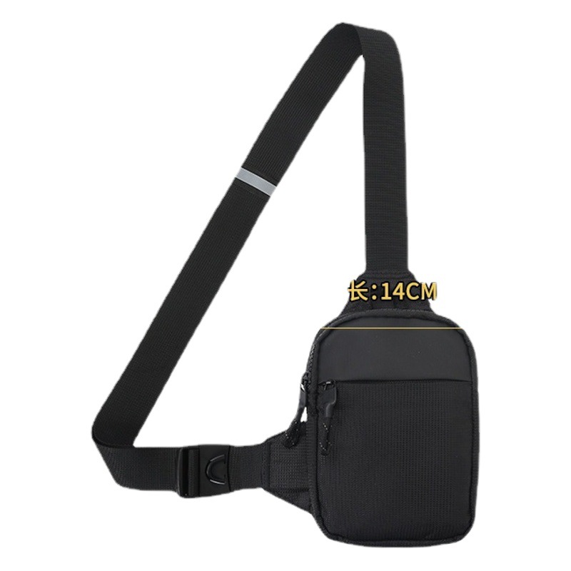 Venta directa de fábrica, nuevo bolso deportivo para el pecho, mochila pequeña portátil para hombre, bolso cruzado para mujer, riñonera para teléfono móvil, mini moda