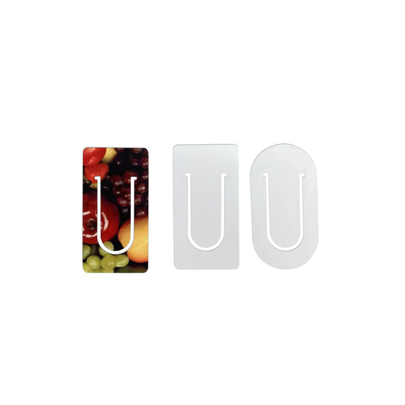 DIY PET marcadores de plástico de sublimación térmica marcadores de transferencia térmica marcadores en blanco de transferencia térmica de doble cara