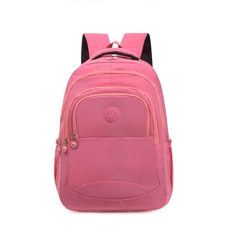 Nueva mochila transfronteriza tendencia de bolsas escolares de estudiantes de secundaria bolsas de nylon de gran capacidad mochila mono colgante