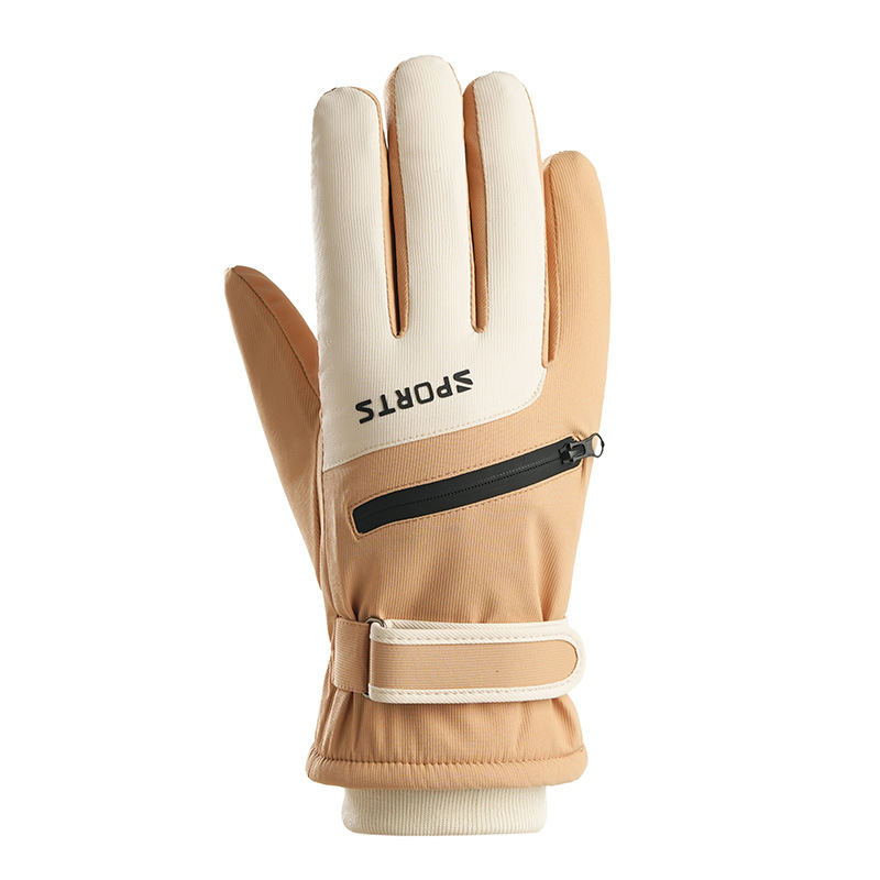 Men's Winter Cycling Gloves, Thickened And Warm, Touchscreen, Windproof, Cold-Resistant, Water-Repellent, Perfect For Electric Bike Riding And Skiing_desvips.com