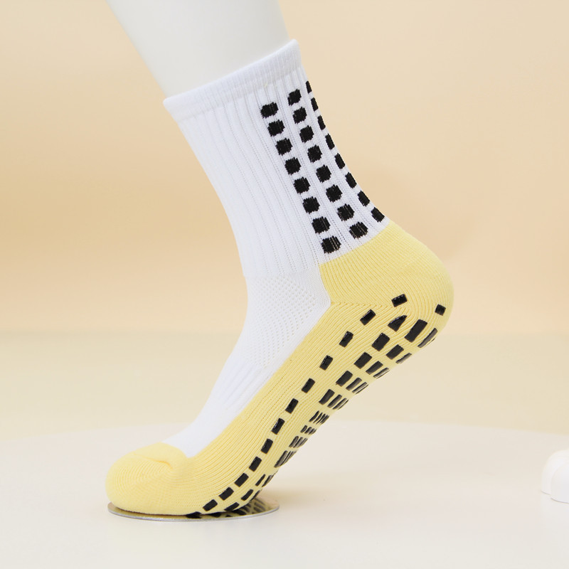 Temu shein Meikeduo Hot Cross-border Thickened Towel Bottom Deodorant Dummy Anti-slip Football Socks Yoga Socks