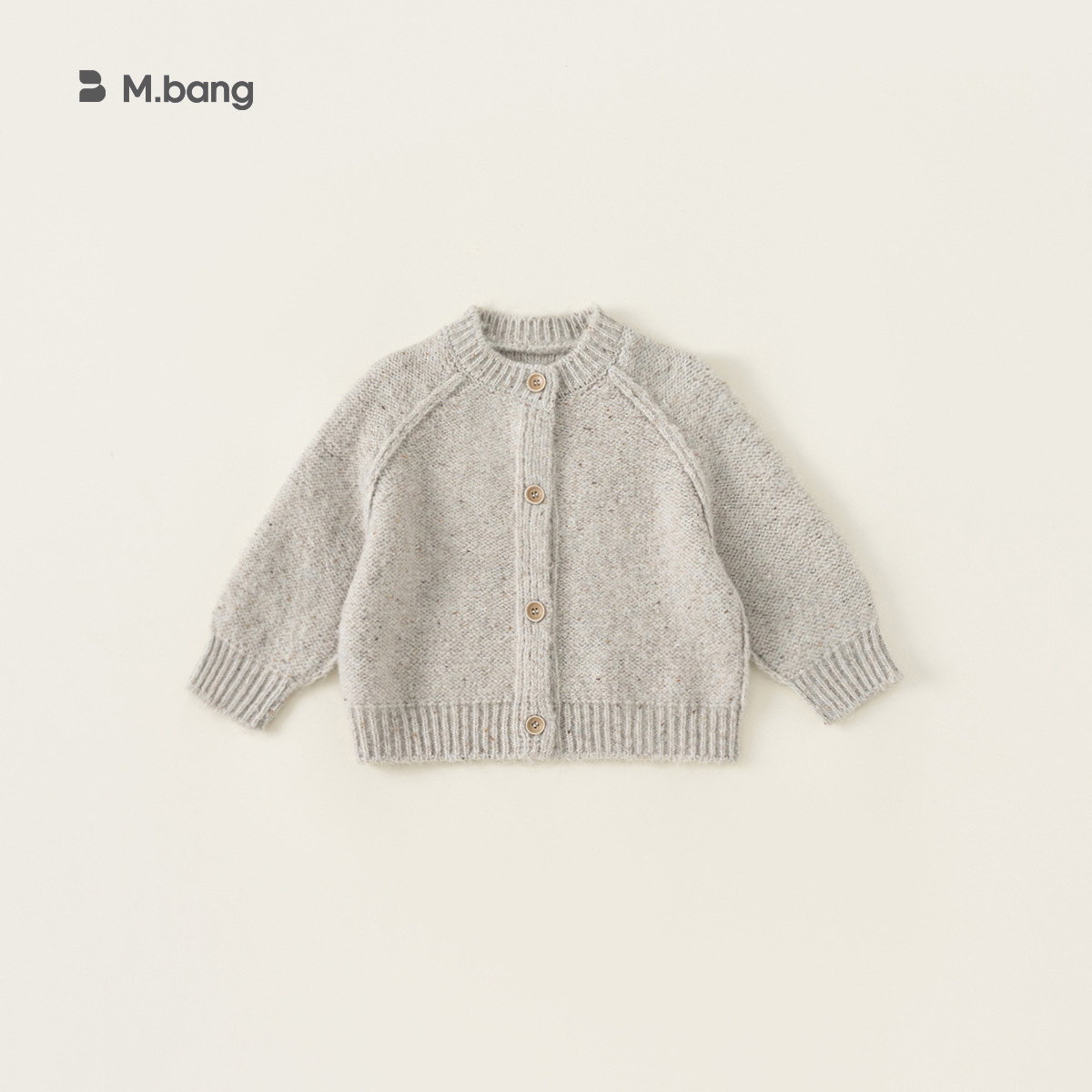 Bangchoan ropa infantil de niñas de punto Cardigan de otoño ropa de bebé de manga larga suéter suave 2026 ropa infantil