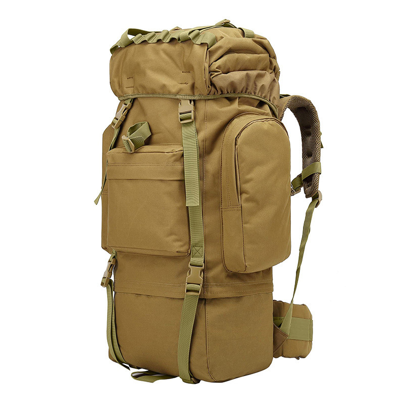 100L bolsa táctica de montaña camuflada mochila de gran capacidad al aire libre hombro impermeable tela de Oxford caminata táctica bolsa de montaña