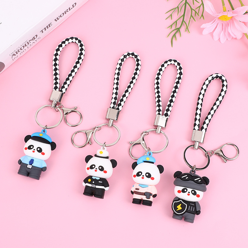 꼰 로프 랍스터 걸쇠 팬더 믹스