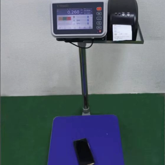 Taiwan Heng T7 Интеллектуальные печатные весы Сенсорный экран Интеллектуальные печатные весы 60kg 150kg 300kg T-SCALE