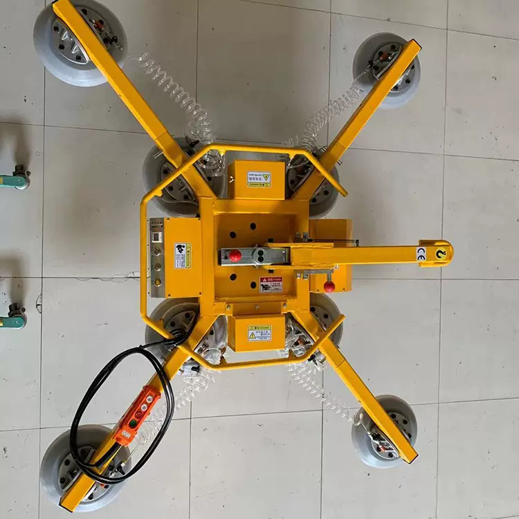 建筑用小型玻璃吸盘 幕墙翻转真空吸吊机 中旺机械电动玻璃吸盘