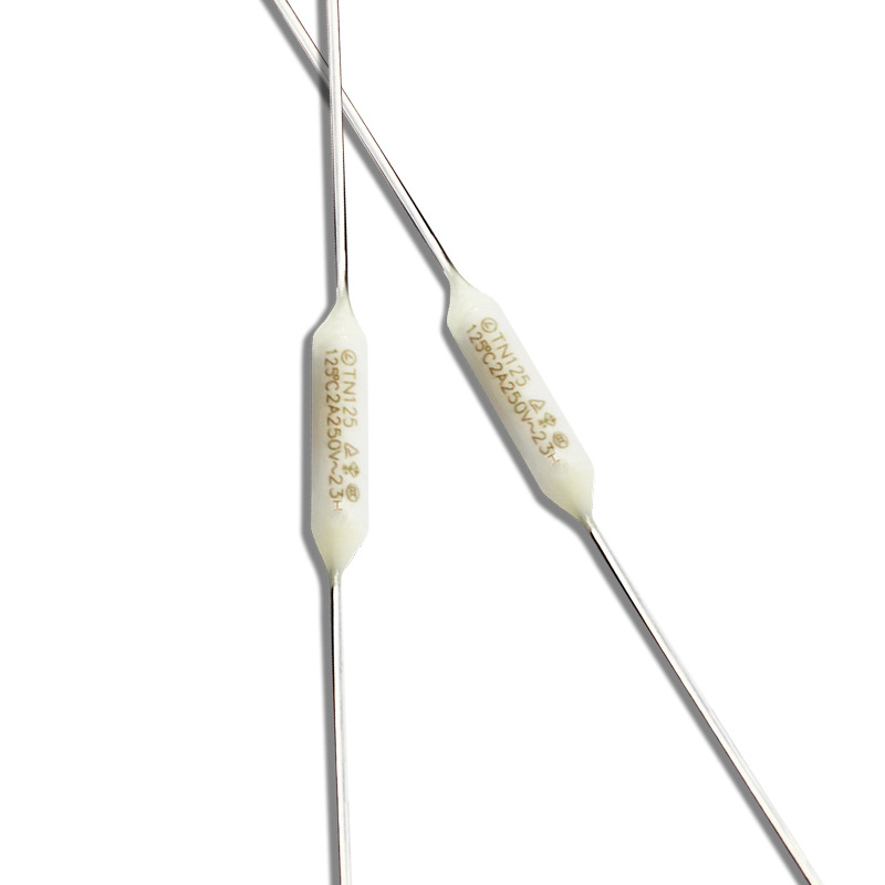 TN102良胜温度保险丝102度 2A陶瓷管状温度保险丝合金温度保险丝