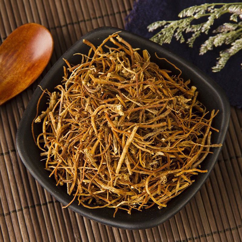 Dried Gentian Root Long Dan Cao 500g Sliced Chinese Herbal Tea and Decoction Herb overview