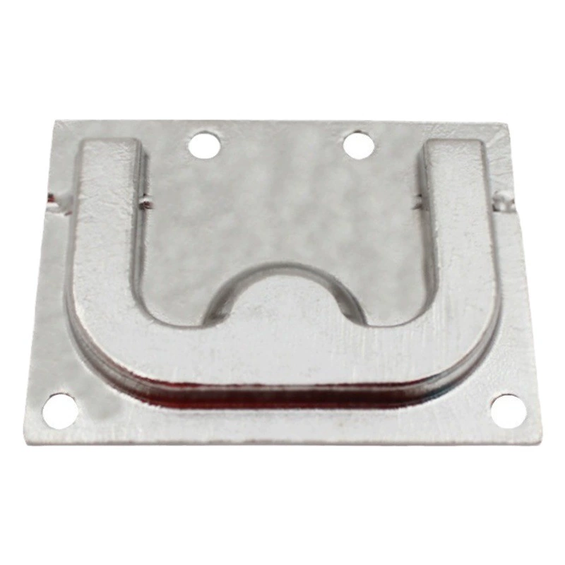 Зеркало нержавеющей стали 316 отполировало квадратную ручку КЛОБУКА корабля пряжки крышки палубы ручки квадрата пряжки пола