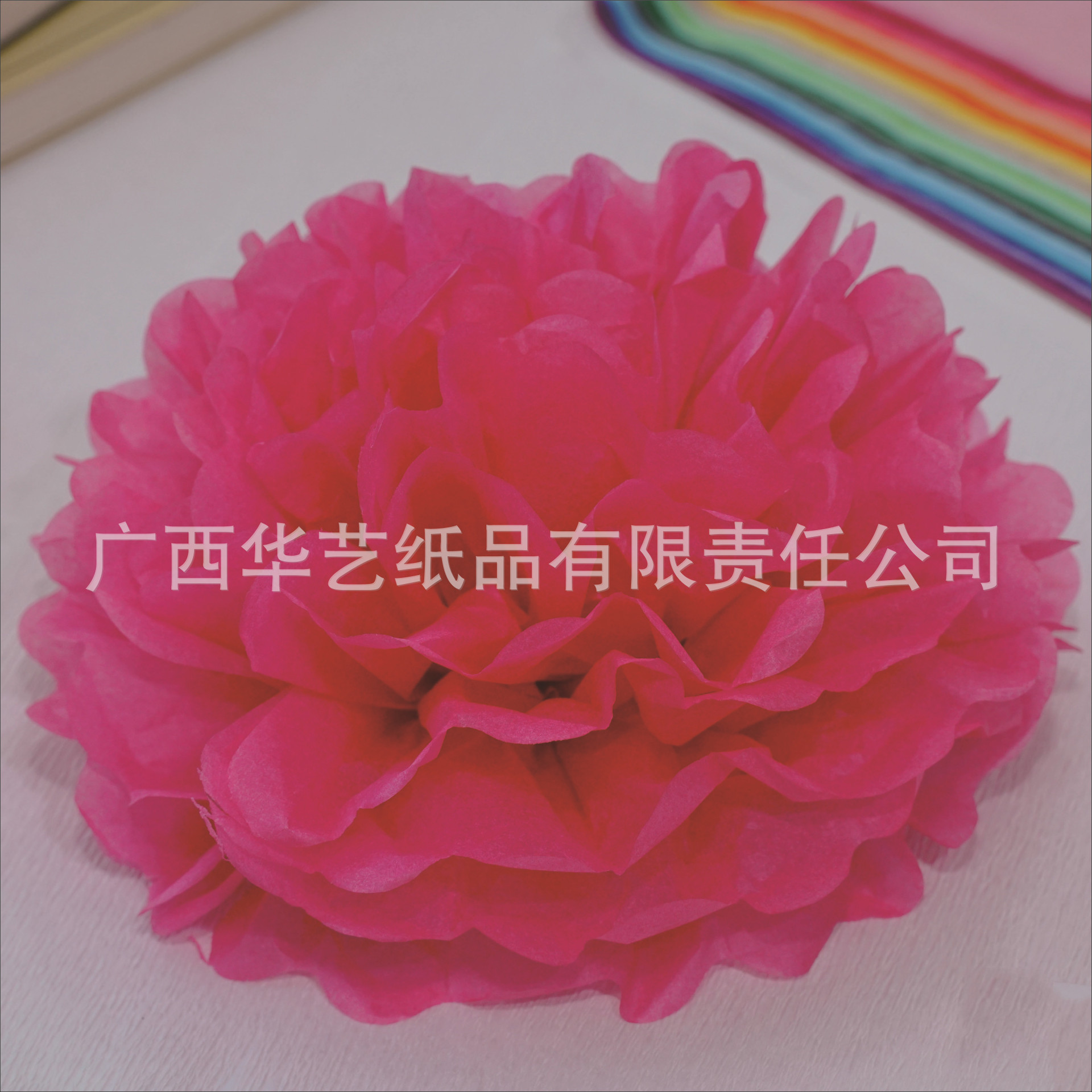 Bola de Flores de Papel Decorativo para Boda y Fiesta de Cumpleaños