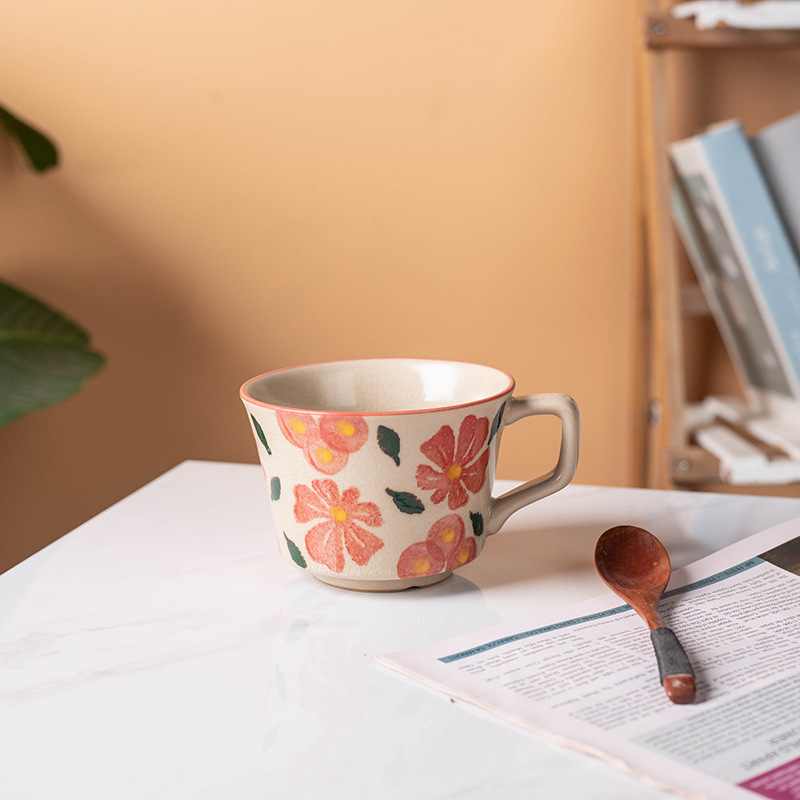 Taza para Desayuno de Cerámica de Porcelana Blanca Resistente a Altas Temperaturas para el Hogar image 8