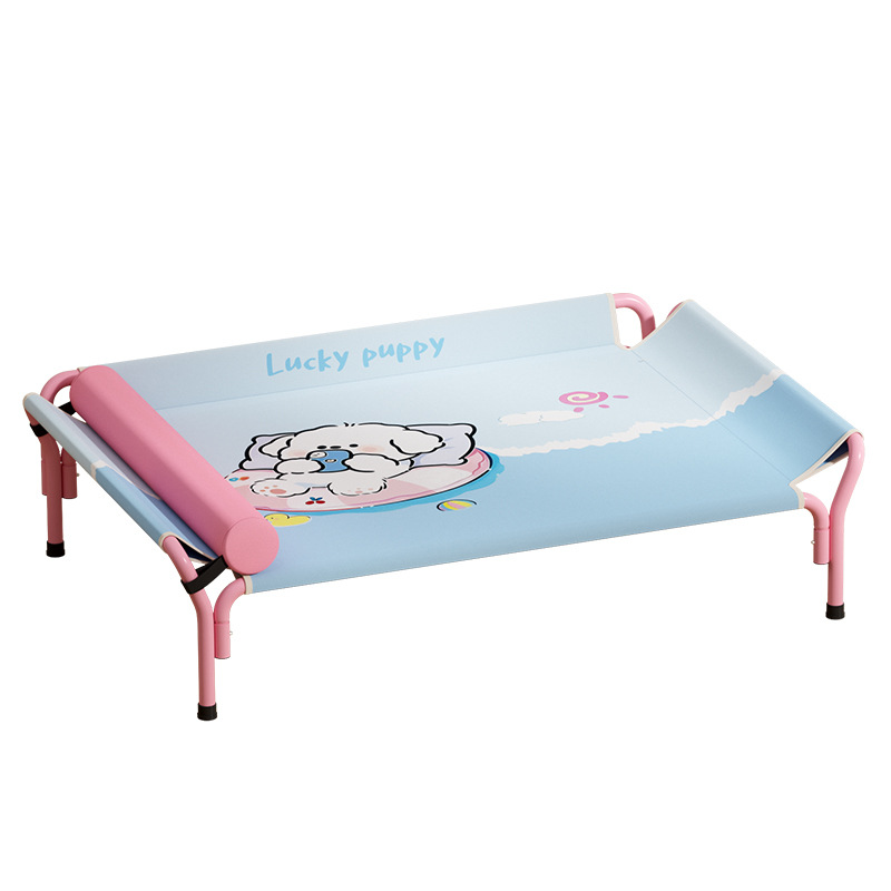 Cuatro estaciones de fiesta de playa transpirable perros grandes marchas cama almohada cama de verano perros cama de perros a prueba de humedad nido de mascotas