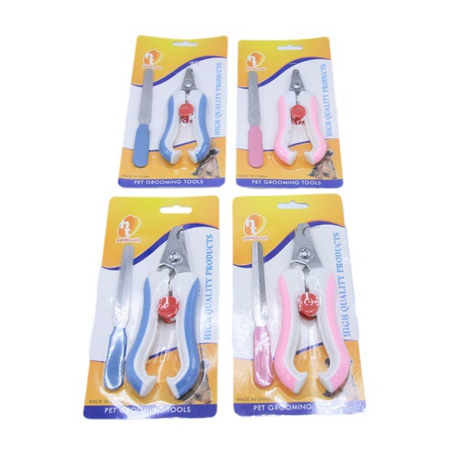 Pet Nail Trimmer for Small Dogs, Teddy and Golden Retriever Nail Clippers with File Set, Wholesale
