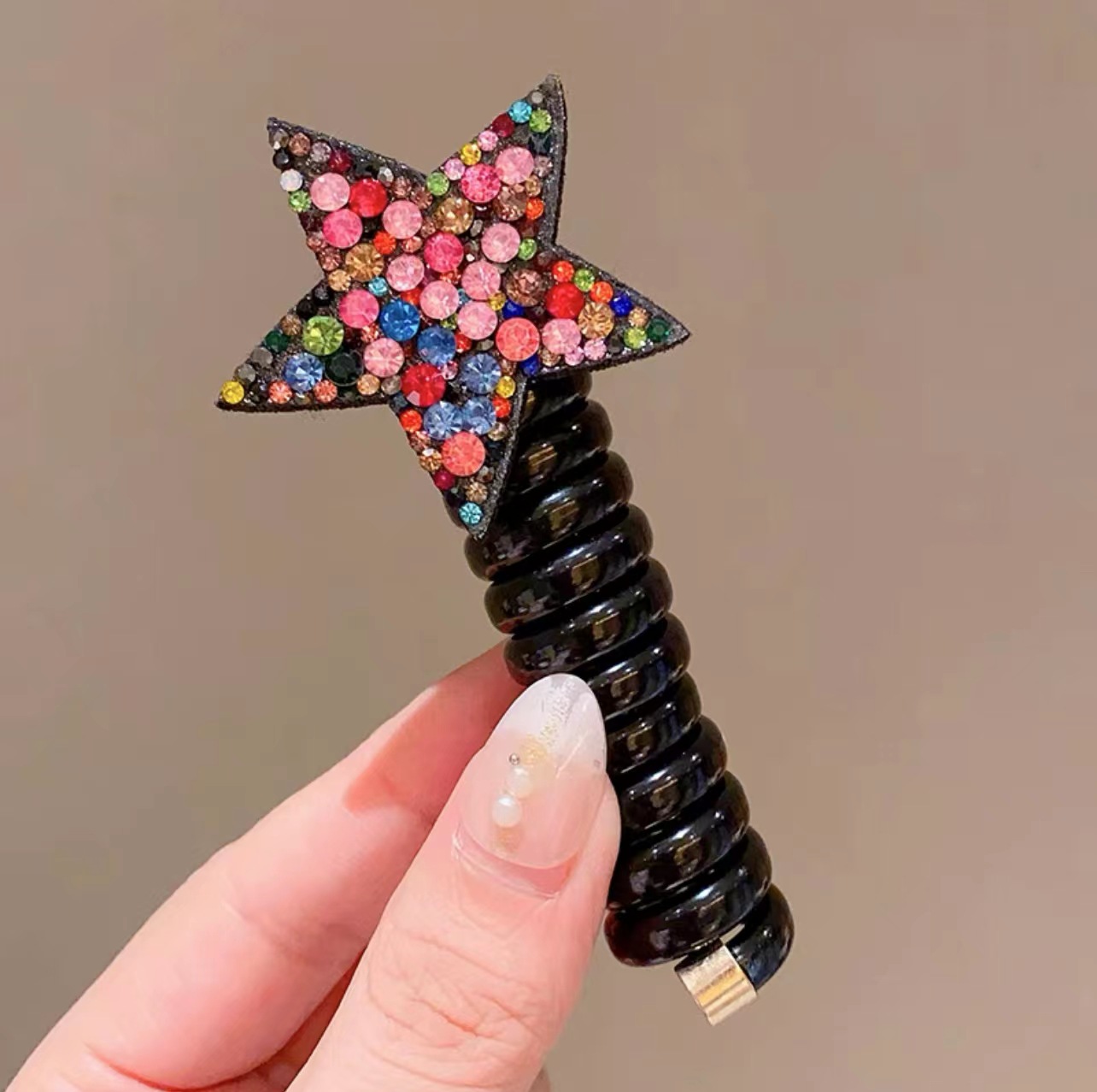 Línea telefónica coreana, lazo para el cabello, cuerda para el cabello duradera, cordón para el cabello trenzado, joyería para el cabello, banda de goma de alto valor, accesorios para el cabello para niños, lote