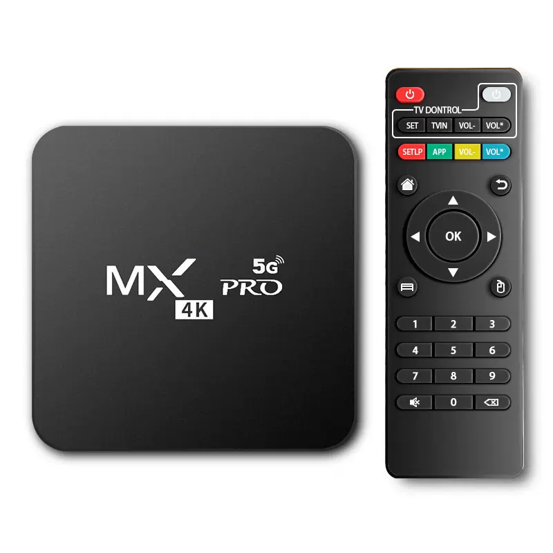 MX工厂PRO无线网络机顶盒家用wifi高清电视盒子投屏器全网通TVBOX