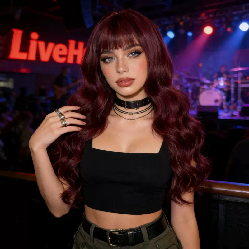 假发女长发自然全头套式长卷发网红大波浪气质仿真人发丝假发头套