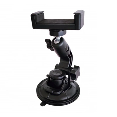 Car mobile phone shooting bracket mobile phone car navigation bracket suction cup car selfie live video fixed bracket (Car phone holder) - 9cm-large-suction-cup-with-mobile-phone-clip-shooting-bracket