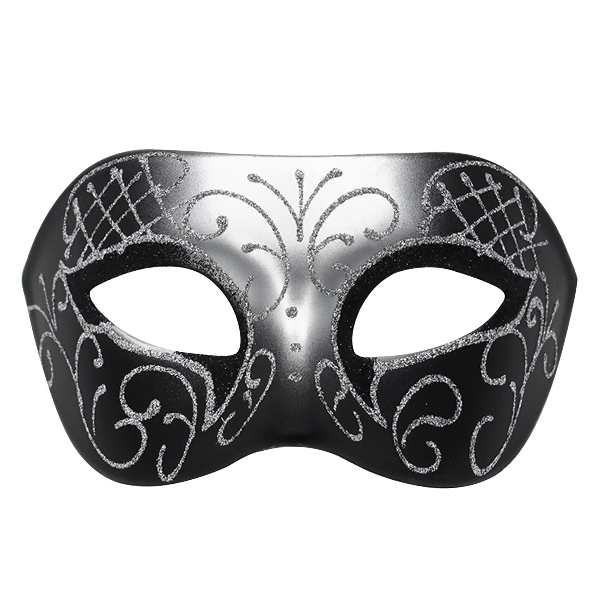 Amazon máscaras de fiesta de carnaval de venta caliente máscaras de baile unisex pintadas alrededor del borde de San Valentín