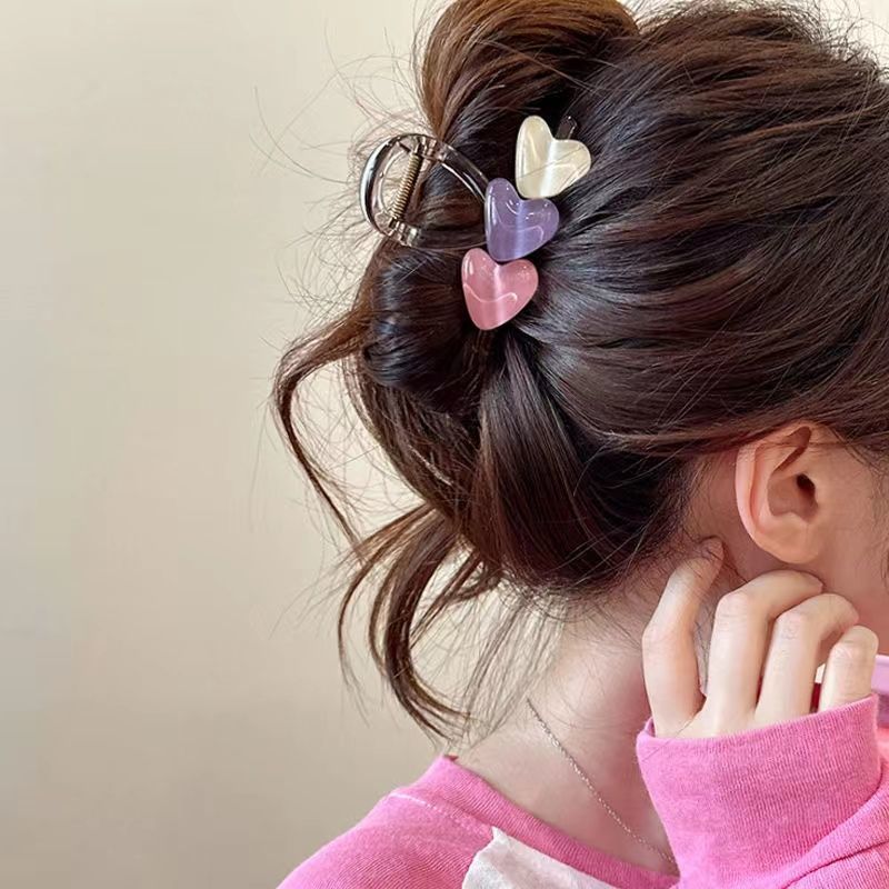 Otoño y invierno gracioso clip de agarre grande más simple clip de pelo de viento para mujeres detrás de la cabeza clip de pescado de alta calidad tocado