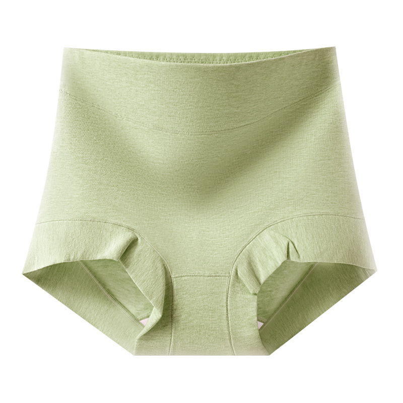 60 piezas de algodón de color calzoncillos de algodón bóxer de gran tamaño corsé de cintura alta 10A algodón antibacteriano entrepierna anti-pellizco ropa interior de mujer