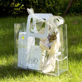 六一儿童节礼物袋透明手提袋伴手礼袋子结婚喜糖盒子礼品袋高级感