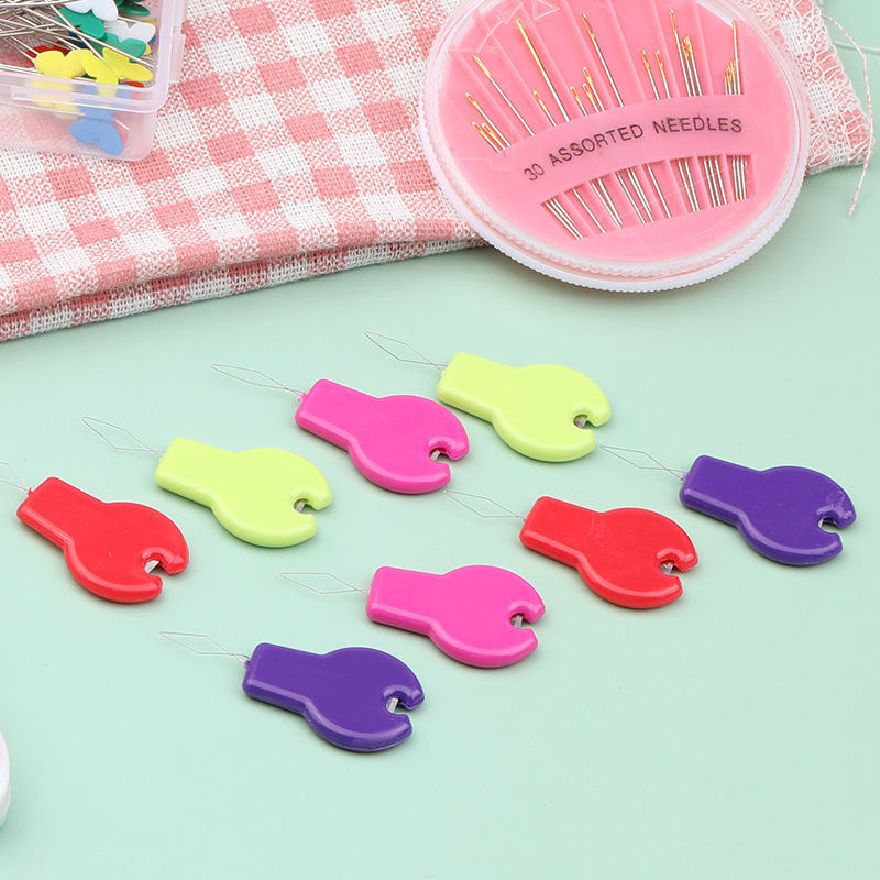 梅の花銅線プラスチック針通し機卸売テールスレッディングリードインサートミシン DIY クロスステッチメーカー|undefined