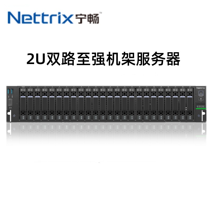 宁畅R620 G40国产服务器主机2U机架式 ERP 数据库 存储