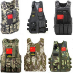 [包邮]儿童夏令营战术背心多功能户外马甲防弹衣玩具装备吃鸡头盔